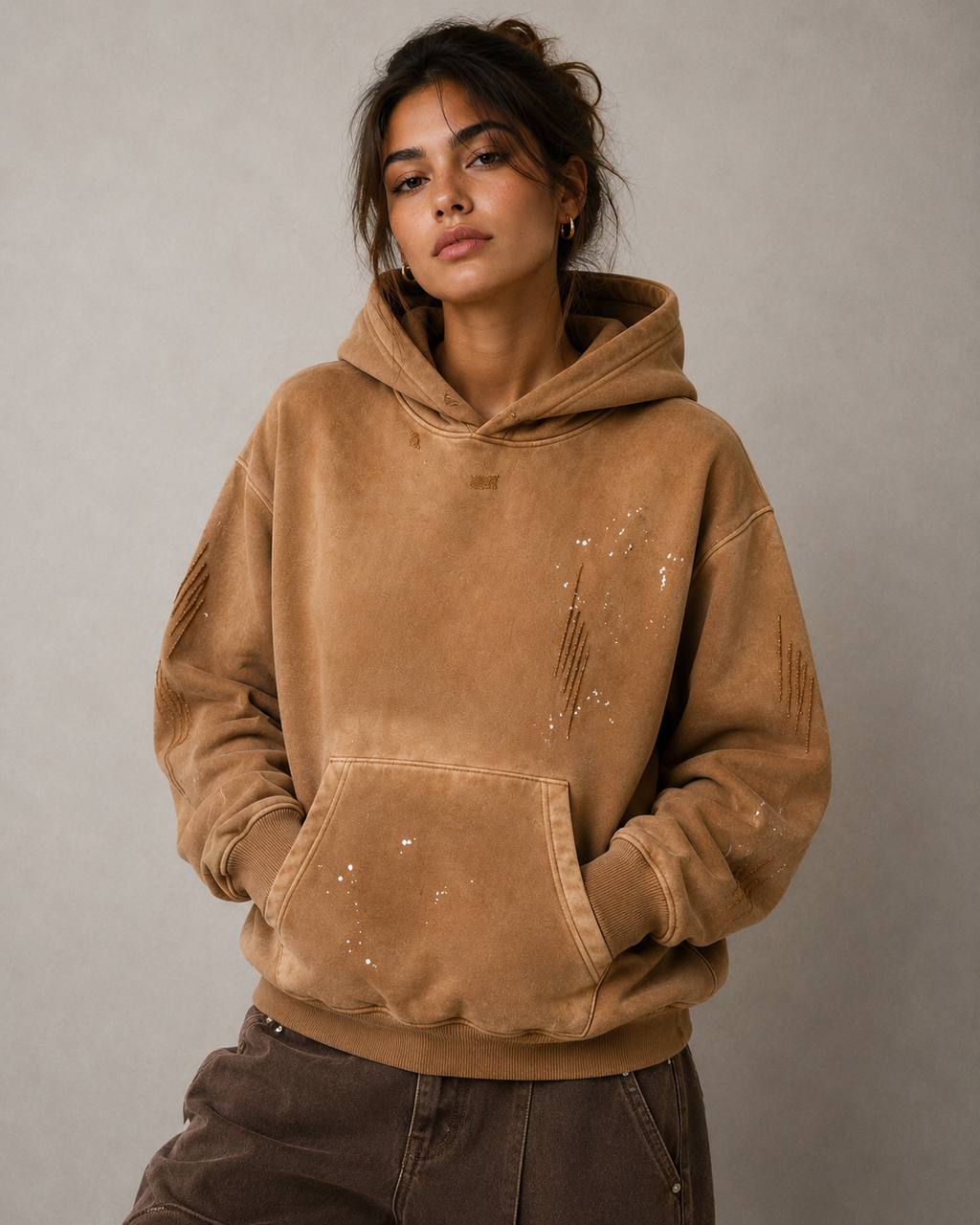 Core Distressed Hoodie