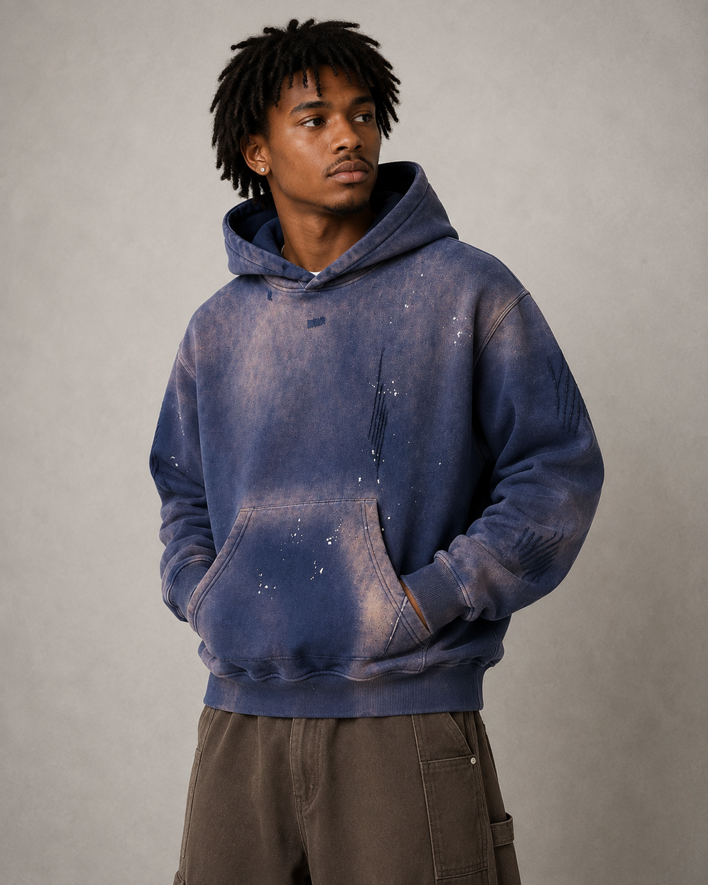 Core Distressed Hoodie