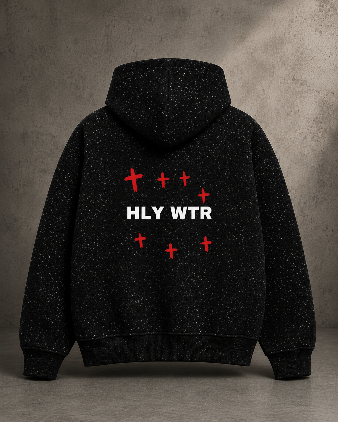 Core Seven Crosses Sparkle Zip Hoodie