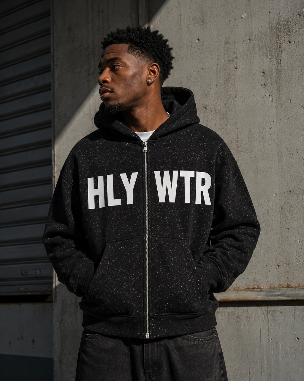 Core Seven Crosses Sparkle Zip Hoodie