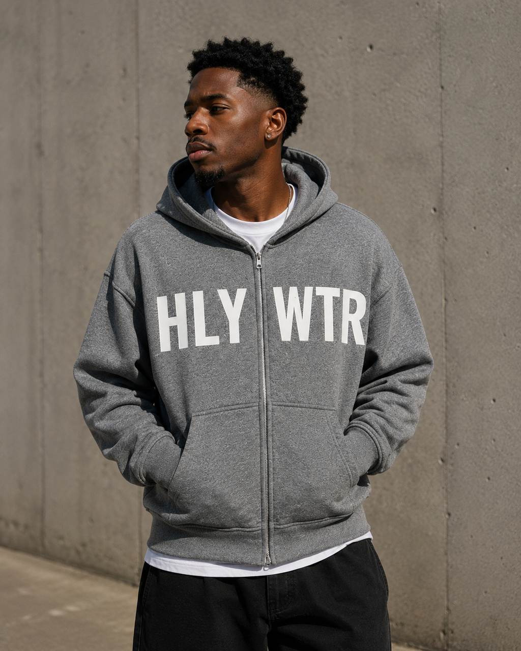 Core Seven Crosses Sparkle Zip Hoodie