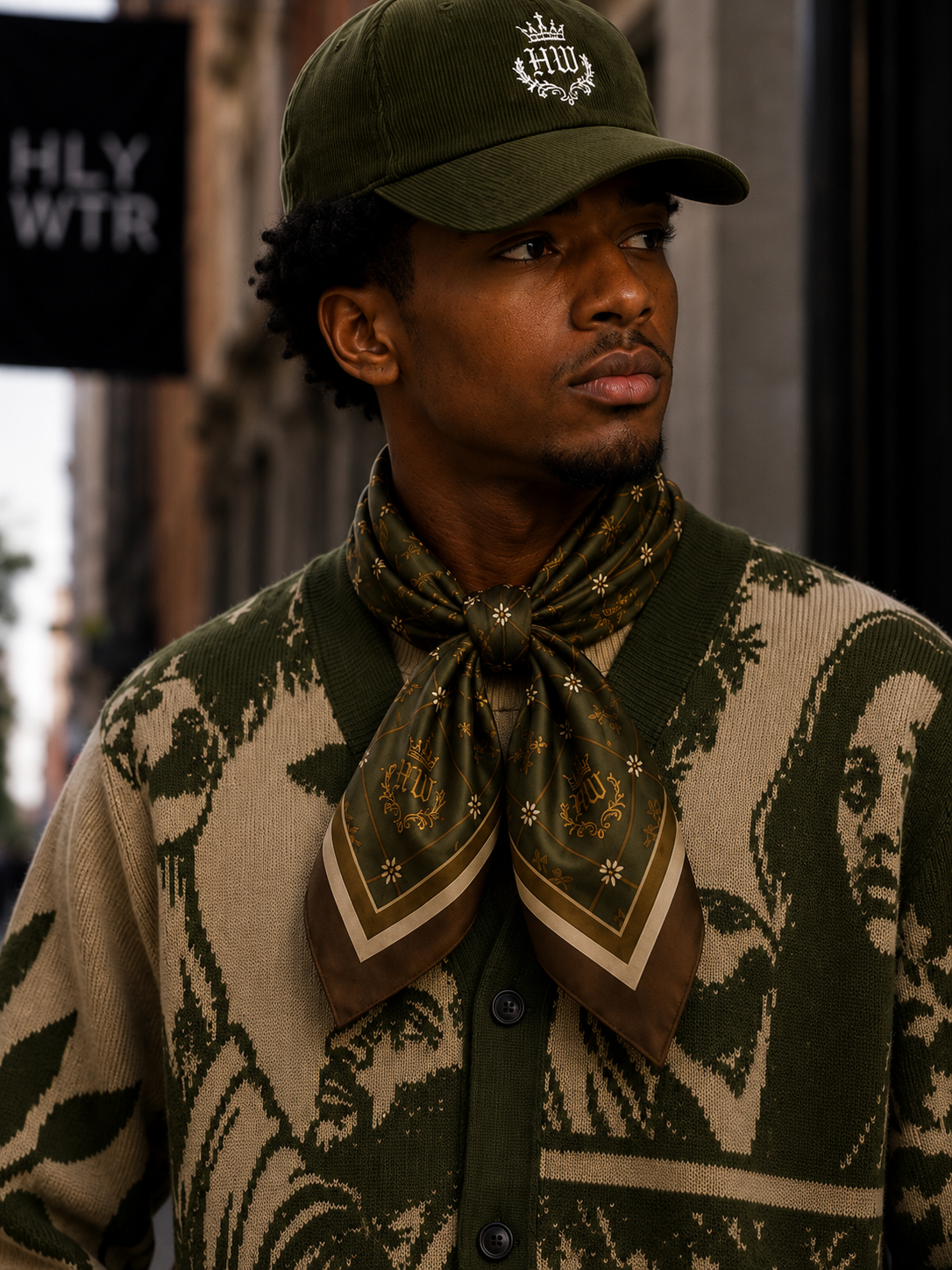 Heritage: Eden Monogram Scarf