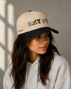 Mosaic 5-Panel Adjustable Cap Hat | HLY WTR Apparel