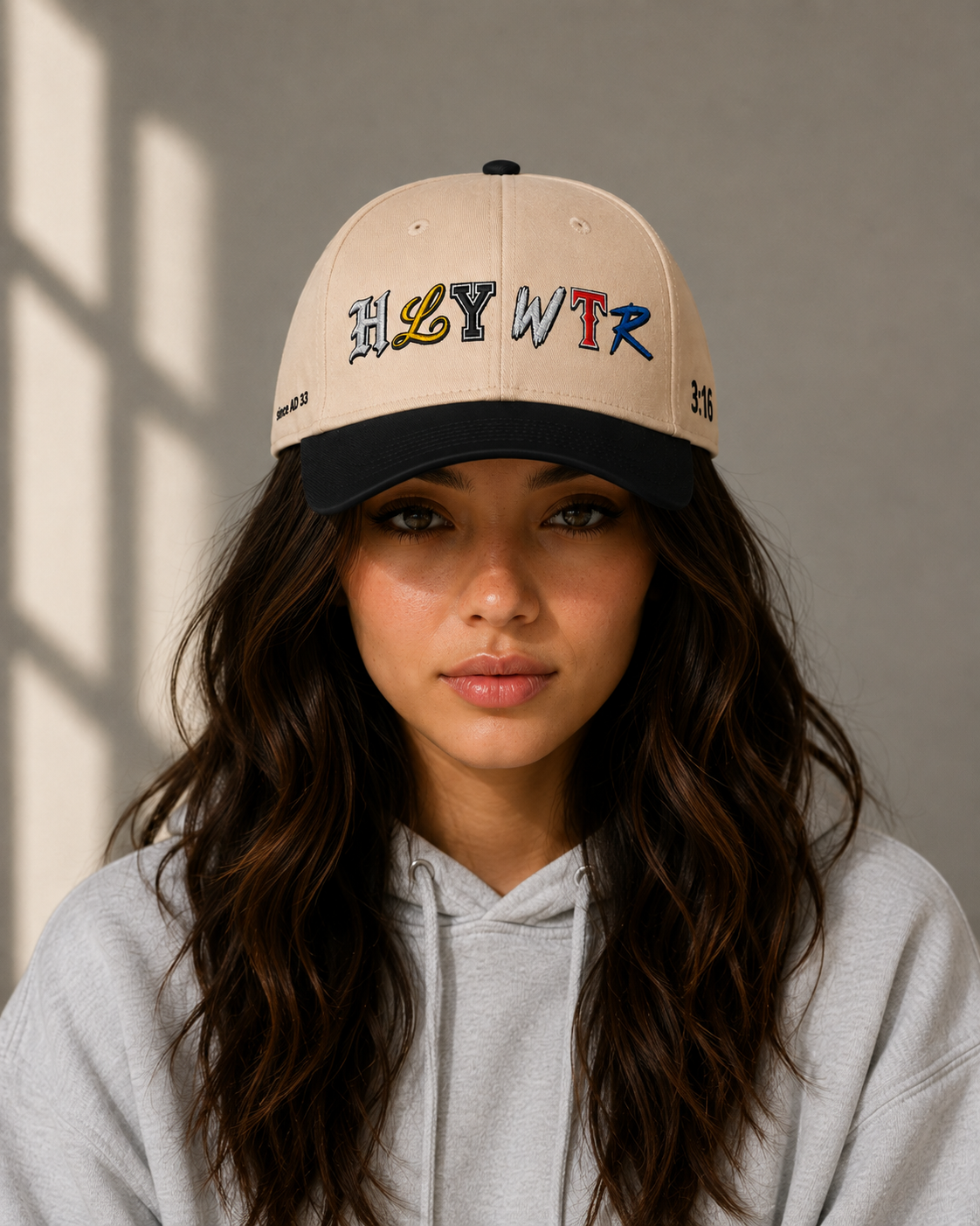 HLY WTR Mosaic 5-Panel Snapback Cap