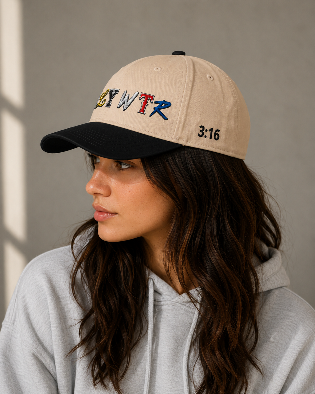 Mosaic 5-Panel Adjustable Cap Hat | HLY WTR Apparel