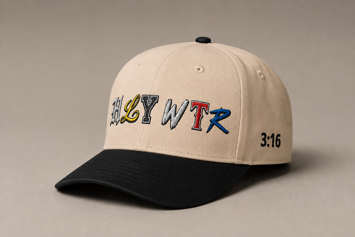 Mosaic 5-Panel Adjustable Cap Hat | HLY WTR Apparel