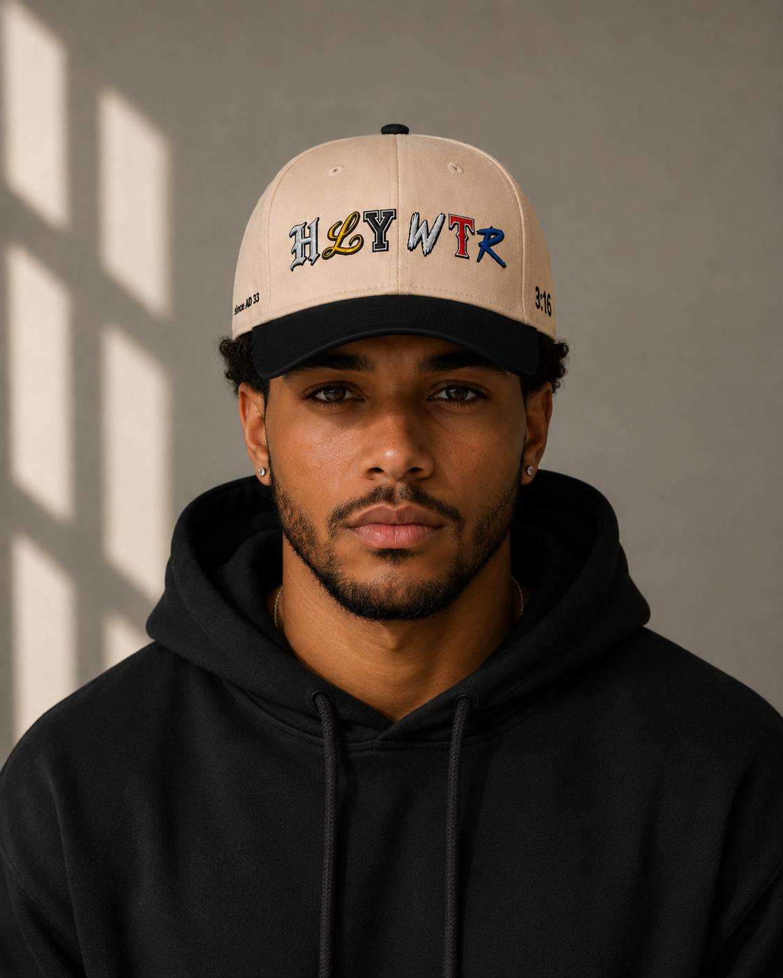 HLY WTR Mosaic 5-Panel Snapback Cap
